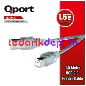 Qport Q-PR1.5 USB 2.0 Yazıcı Kablosu